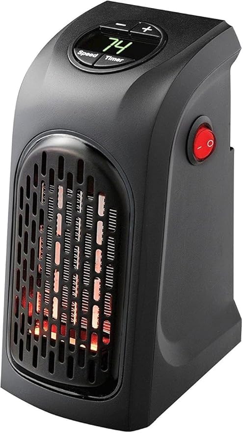 MOKRUSH Electric Handy Heater|Wall-Outlet 400 Watts Electric Handy Room Heater (Room Heaters Home For Bedroom, Reading Books, Work, Bathrooms, Rooms, Offices, Home) (Room Heaters-3)