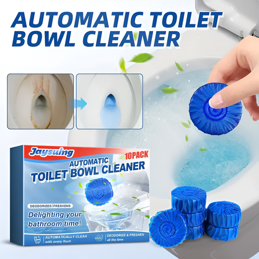 Toilet Cleaning Tablet-Toilet Deodorizer Bathroom Cleaner Tablet Pack of 2 (10pc + 10pc))