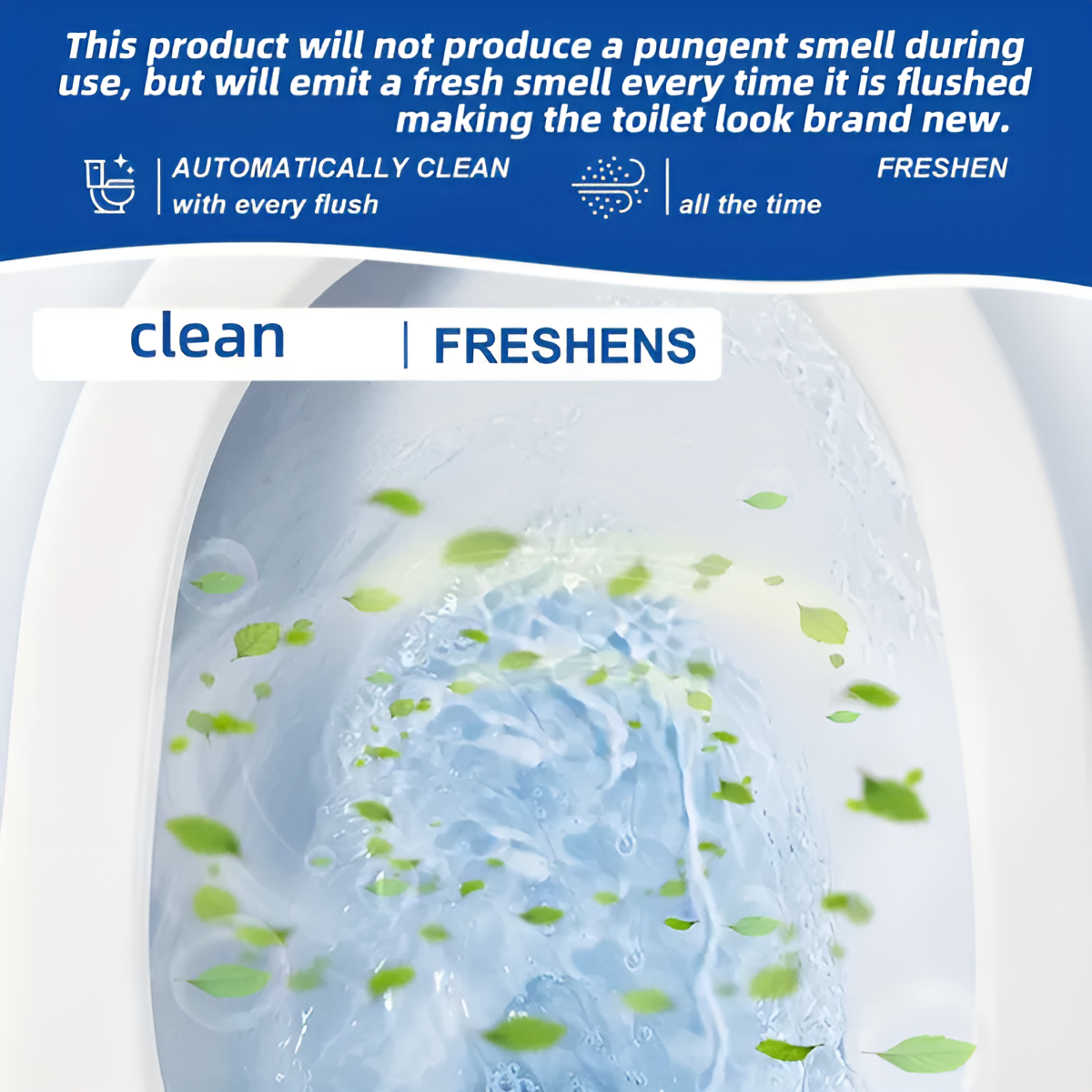 Toilet Cleaning Tablet-Toilet Deodorizer Bathroom Cleaner Tablet Pack of 2 (10pc + 10pc))