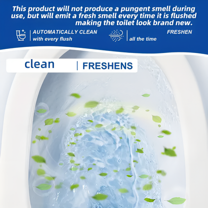 Toilet Cleaning Tablet-Toilet Deodorizer Bathroom Cleaner Tablet Pack of 2 (10pc + 10pc))
